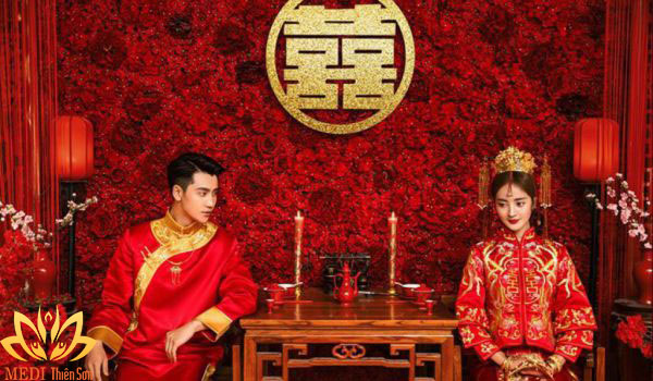Chụp ảnh cưới Trung Quốc rồng-phượng