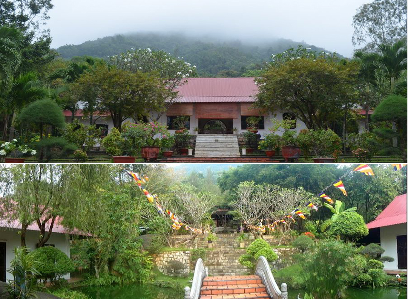 Cổng vào Thiền Viện Viên Không