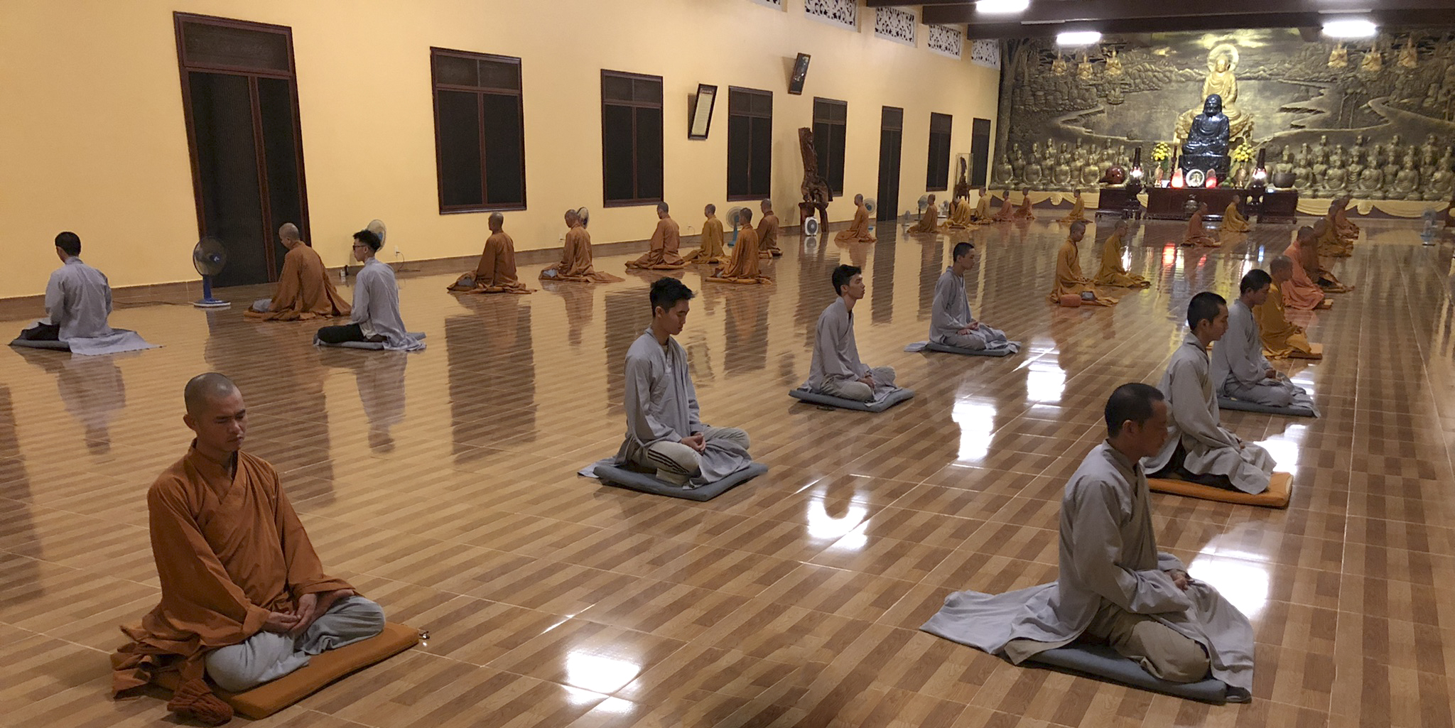 Chánh điện Thiền Viện Trúc Lâm Chánh Thiện