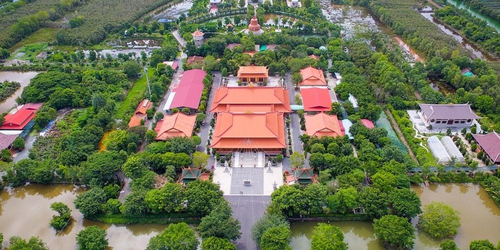 Toàn cảnh Thiền Viện Trúc Lâm Chánh Giác