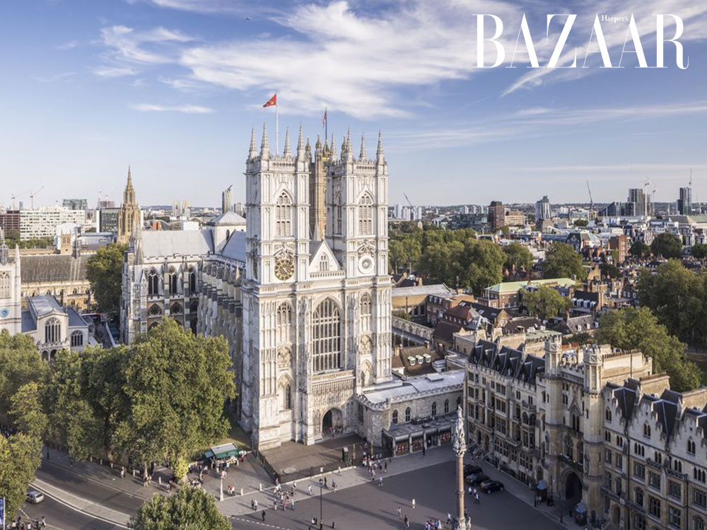 Không gian bên trong tu viện Westminster