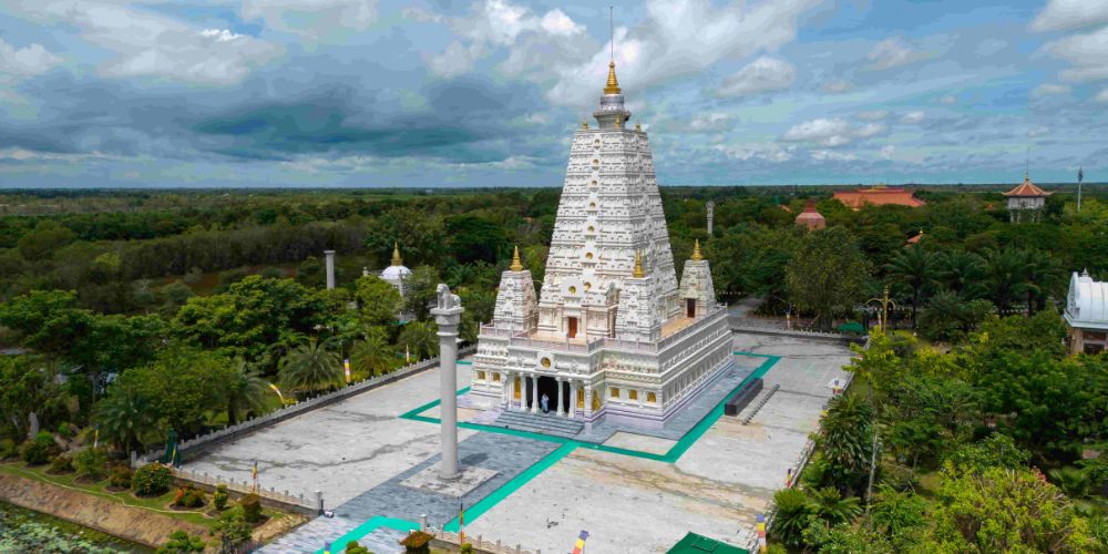 Toàn cảnh Thiền Viện Chánh Giác Tiền Giang