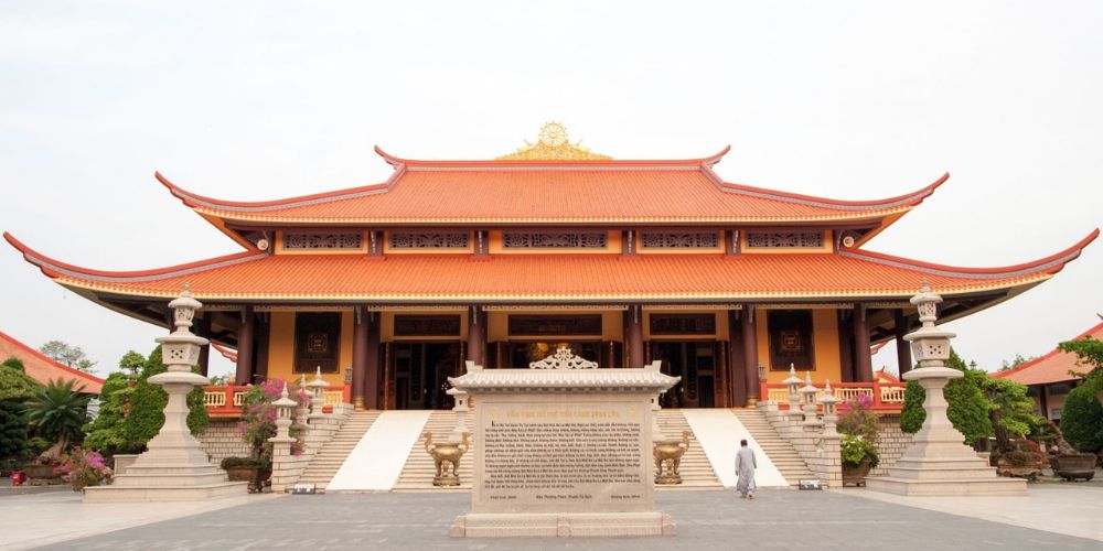 Một góc Thiền Viện Chánh Giác Tiền Giang