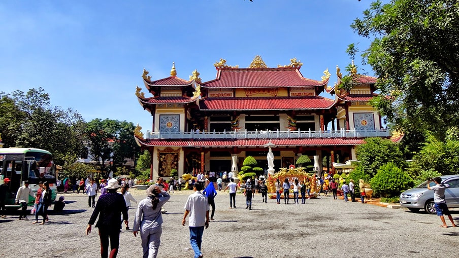 Cổng vào Tu Viện Phước Hải tại Vũng Tàu