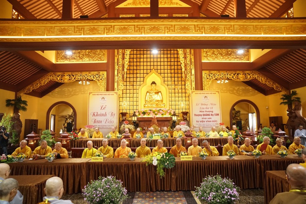 Lễ tại tu viện Vĩnh Đức