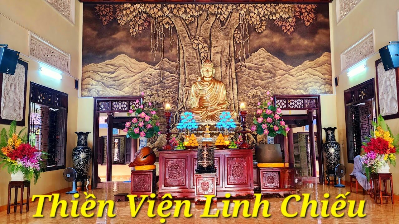 Chánh điện Thiền Viện Linh Chiếu
