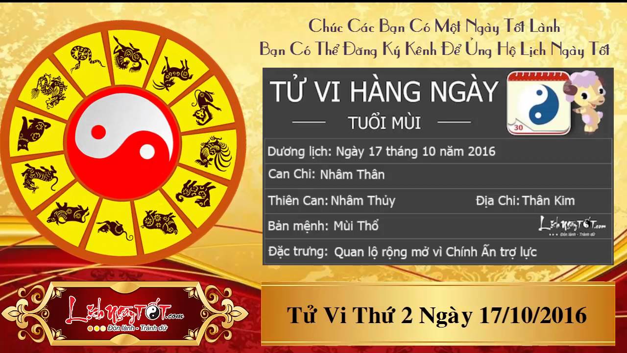 Tử vi hàng ngày Thiên Mệnh dự đoán vận mệnh hôm nay