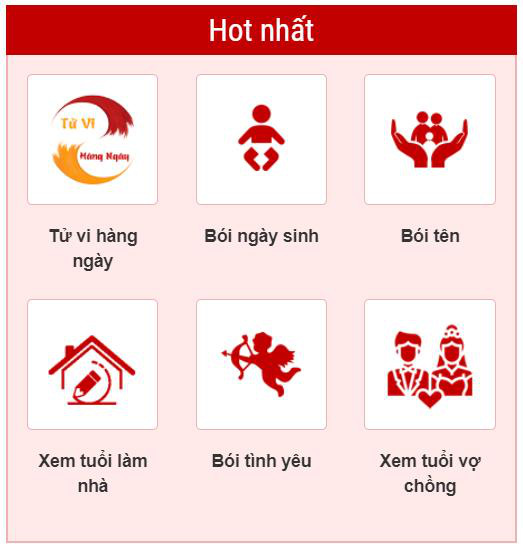 Tử vi hôm nay theo lịch vạn niên 365 chi tiết