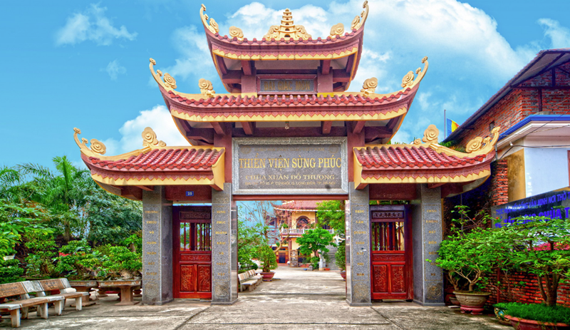 Toàn cảnh thiền viện Sùng Phúc ở Hà Nội