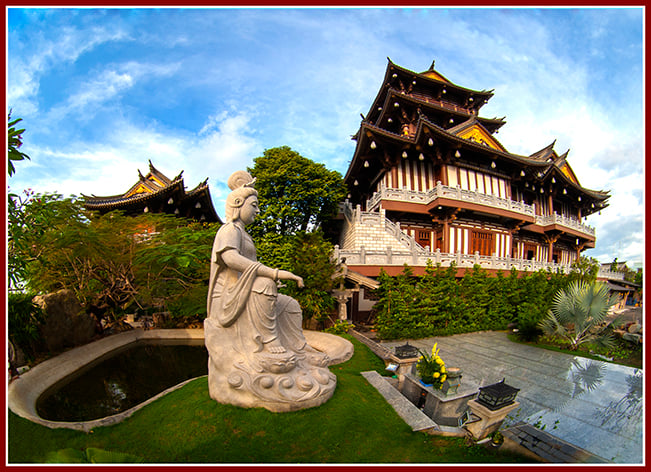 Toàn cảnh tu viện Khánh An tại Sài Gòn