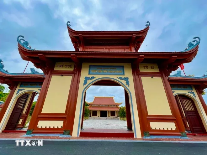 Khung cảnh yên bình tại Thiền viện Trúc Lâm